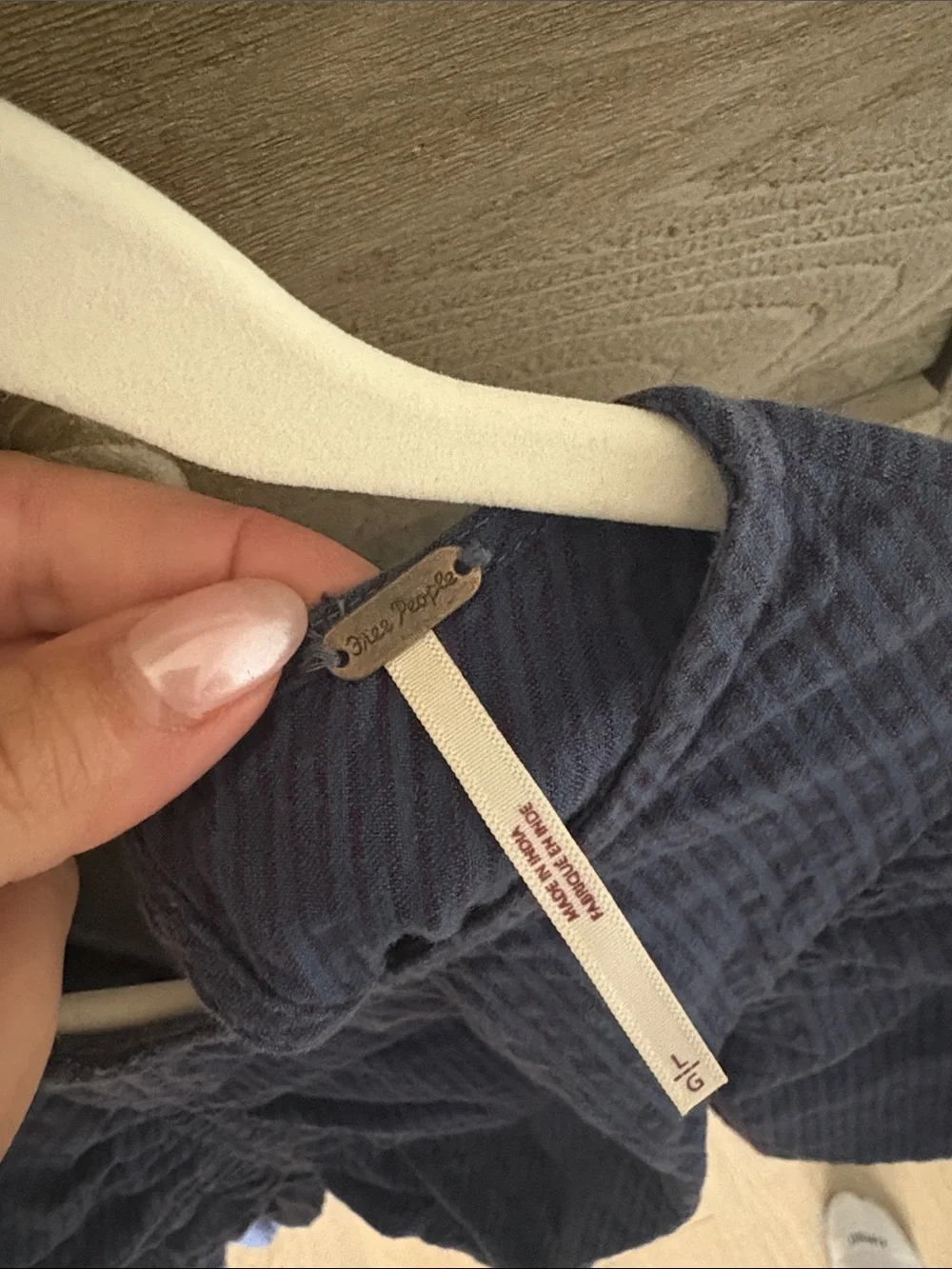 Free People ruched front